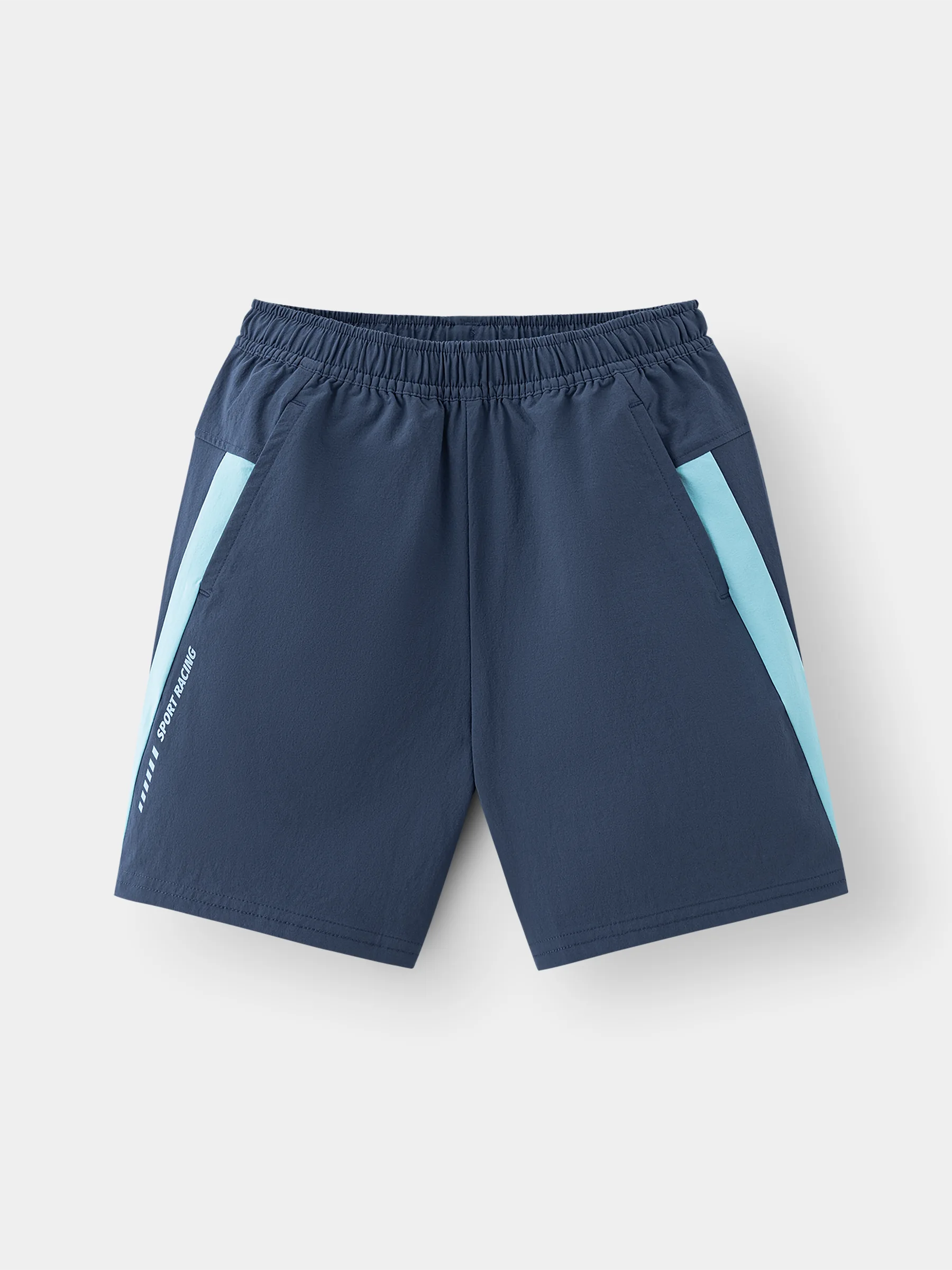 Quần Short Bé Trai PERATO Cạp Chun Phom Loose Fit L0SCS5B009