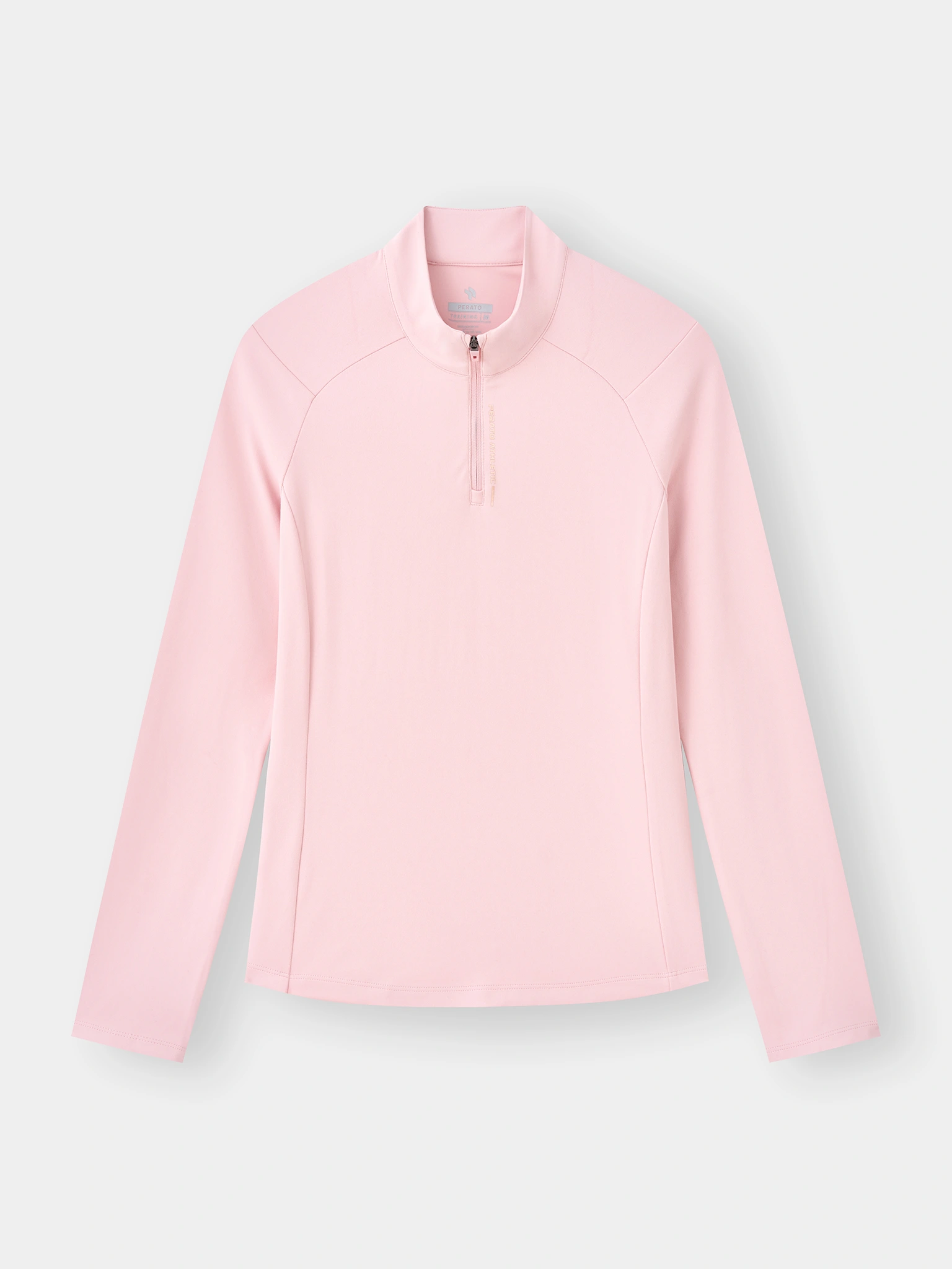 Áo Giữ Nhiệt Nữ Cổ Khóa PERATO Phong Cách Training T0GNW5W015