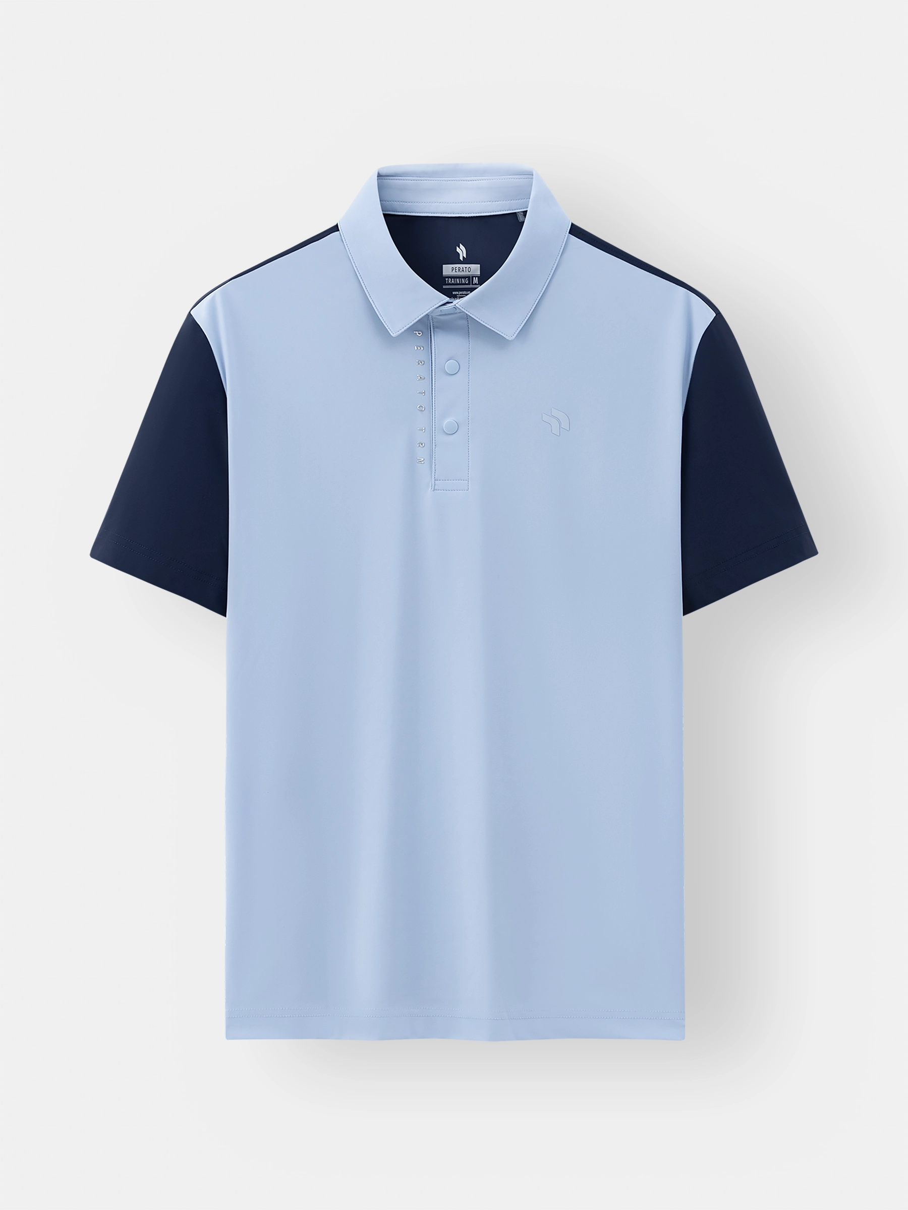 Áo Polo Nam Thể Thao Training PERATO Can Phối Phom Regular T0PLS5M008