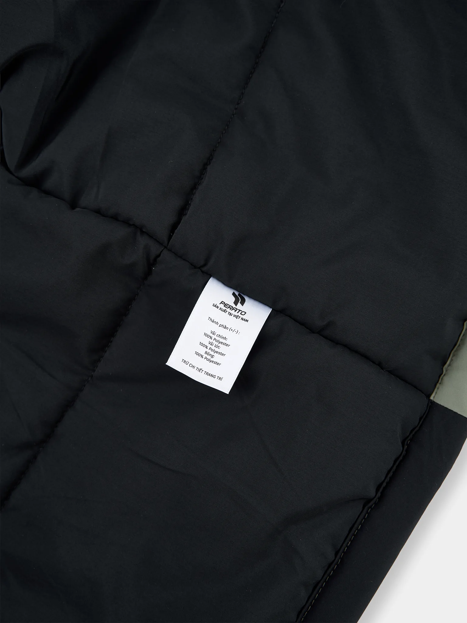 Áo Phao Chần Bông Bé Trai PERATO Running Can Phối R0CBW5B016