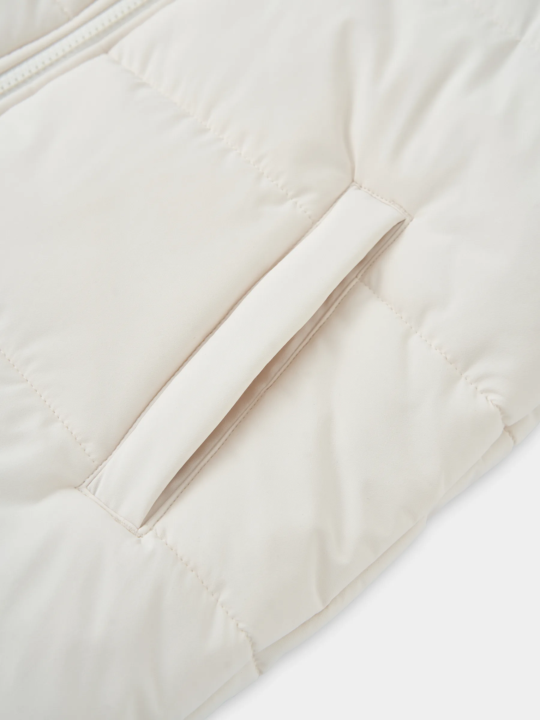 Áo Khoác Phao Nữ Chần Bông PERATO Can Phối L0CBW5W023