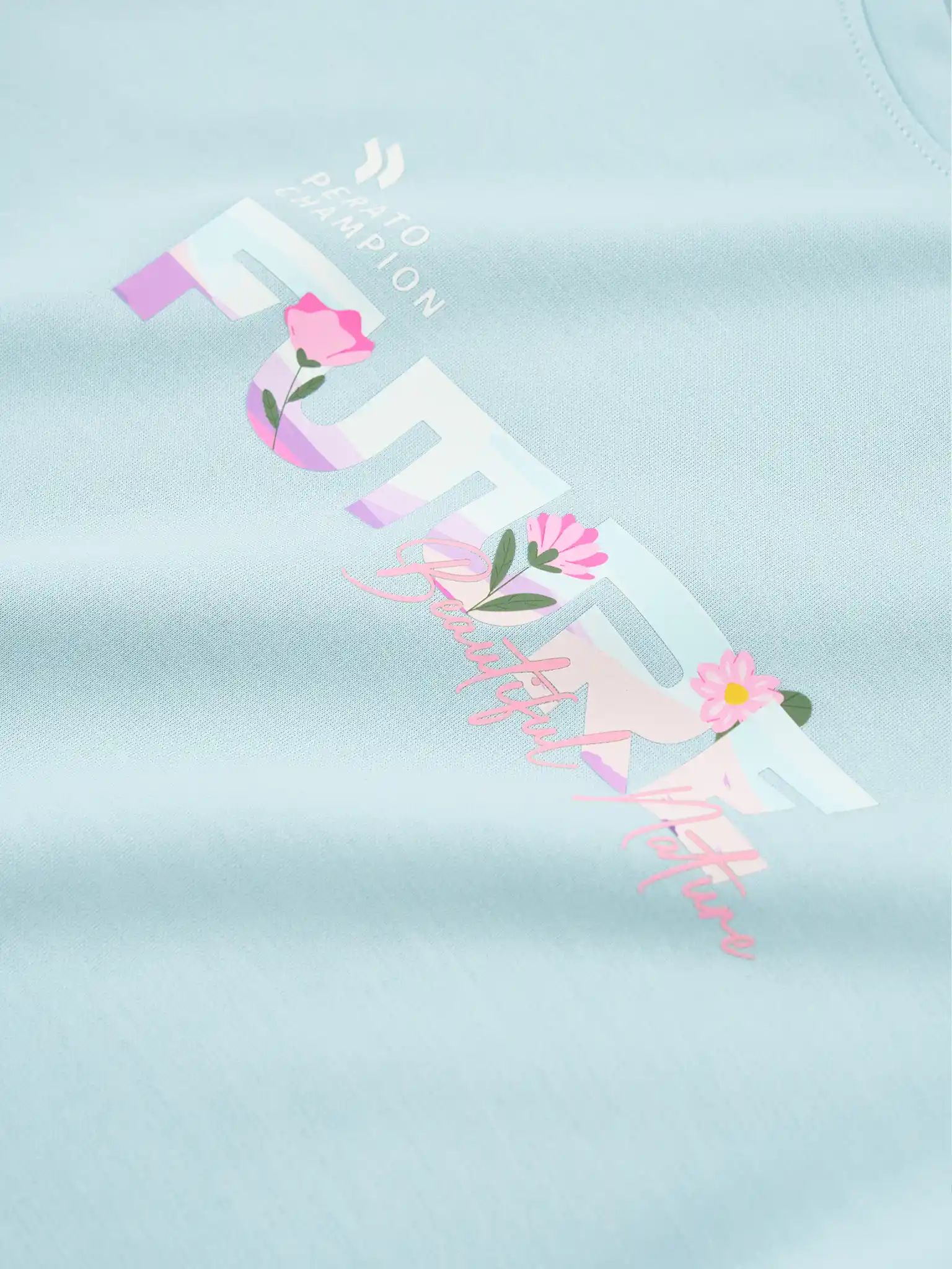 Áo Nỉ Bé Gái PERATO Phong Cách Lifestyle In Họa Tiết L0ANW5G011