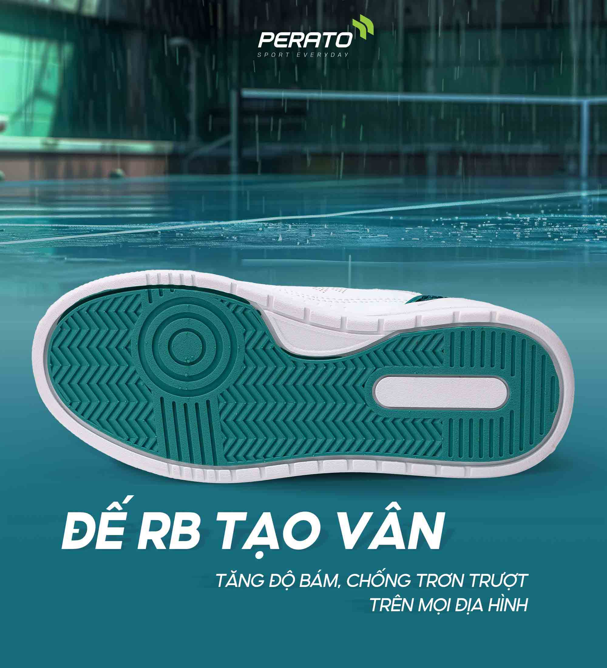 Giày Sneaker Nam PERATO Phong Cách Thể Thao Lifestyle L0GIS5M010