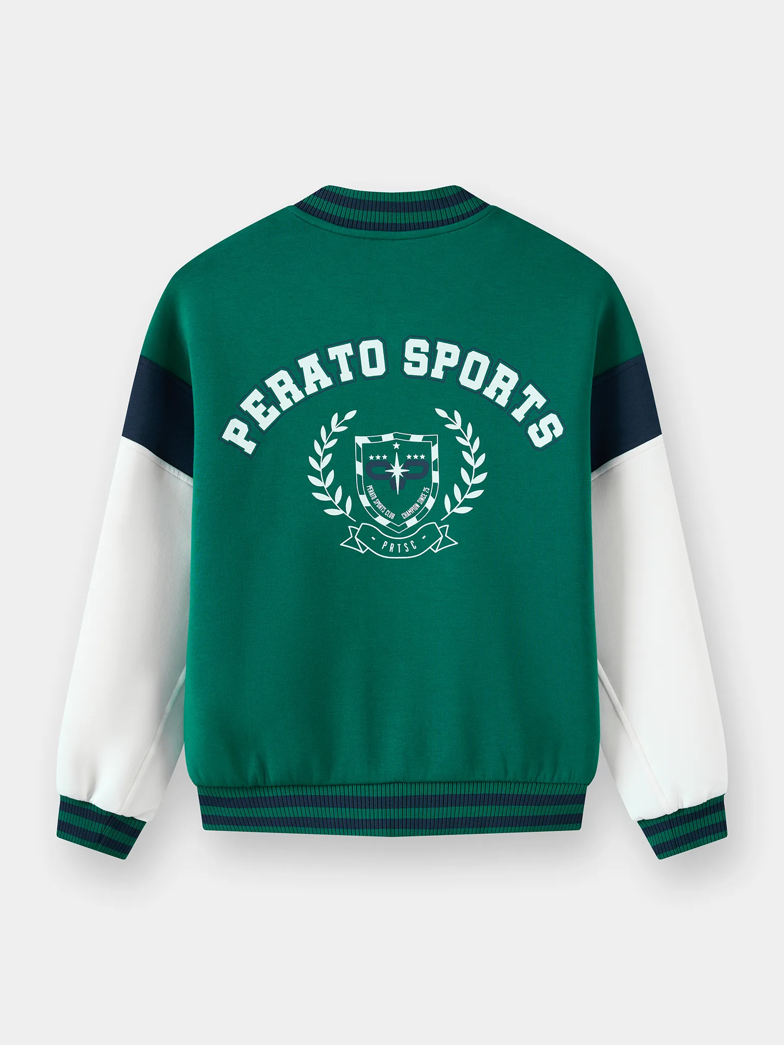 Áo Khoác Bomber Bé Trai Chất Nỉ PERATO Basketball B0KNW5B015