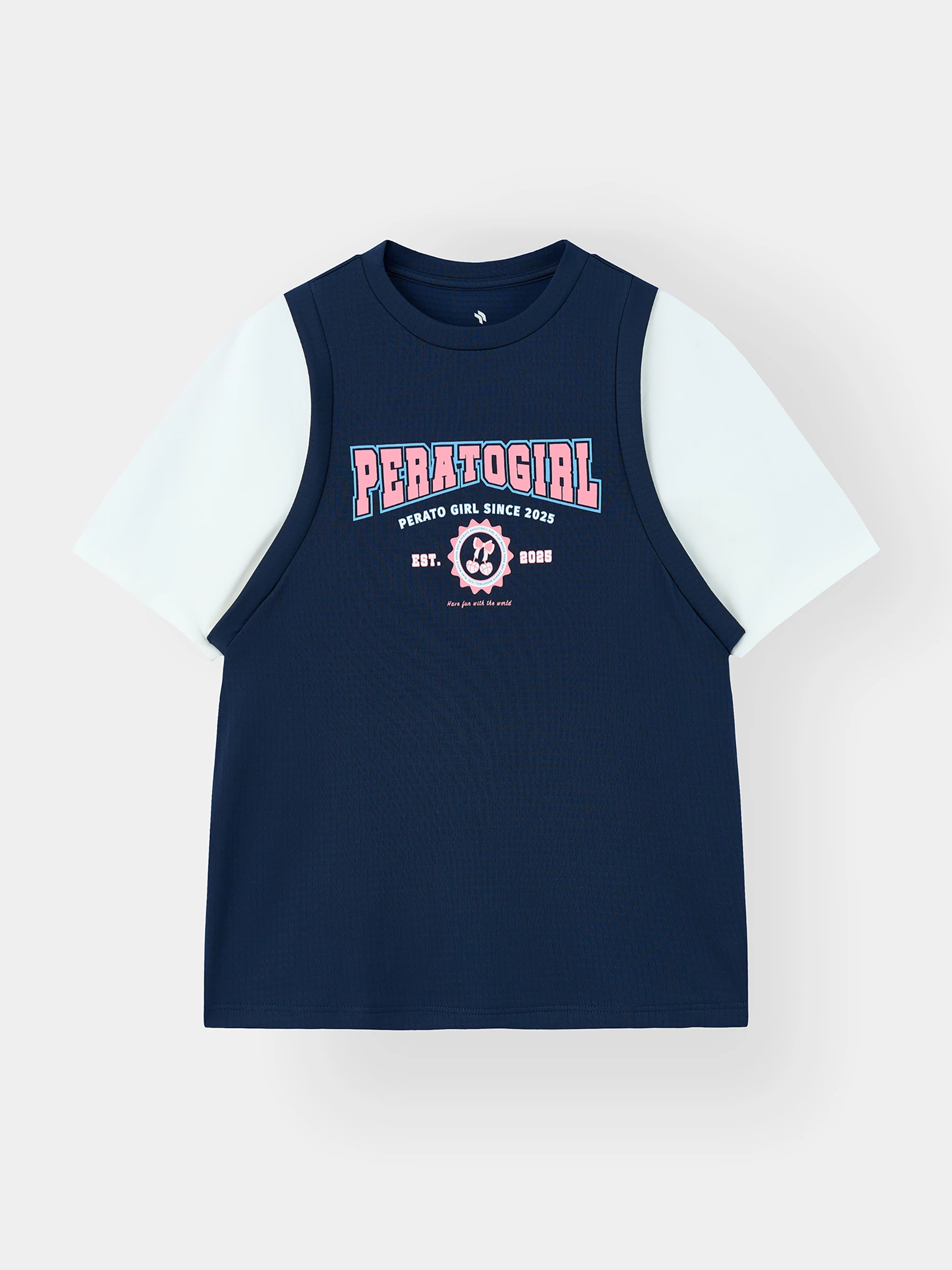 Set Đồ Thể Thao Bé Gái PERATO Phom Loosefit LBTSS5G001