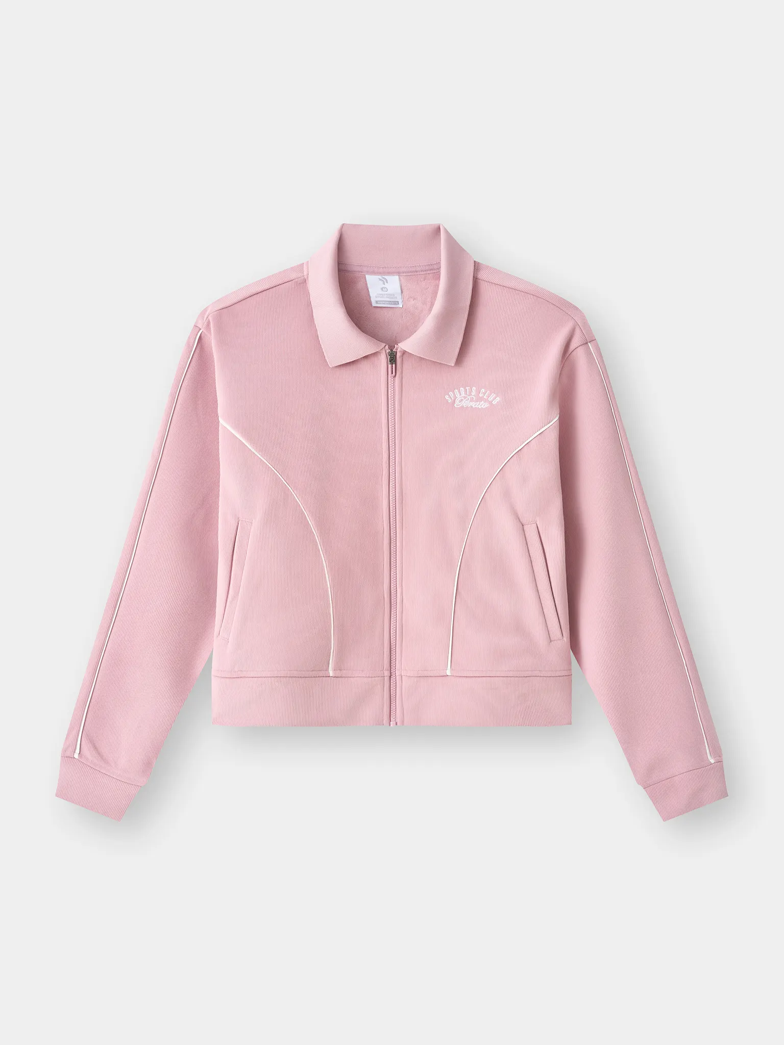 Áo Khoác Nỉ Nữ Cổ Bẻ PERATO Phong Cách Lifestyle L0KNW5W003