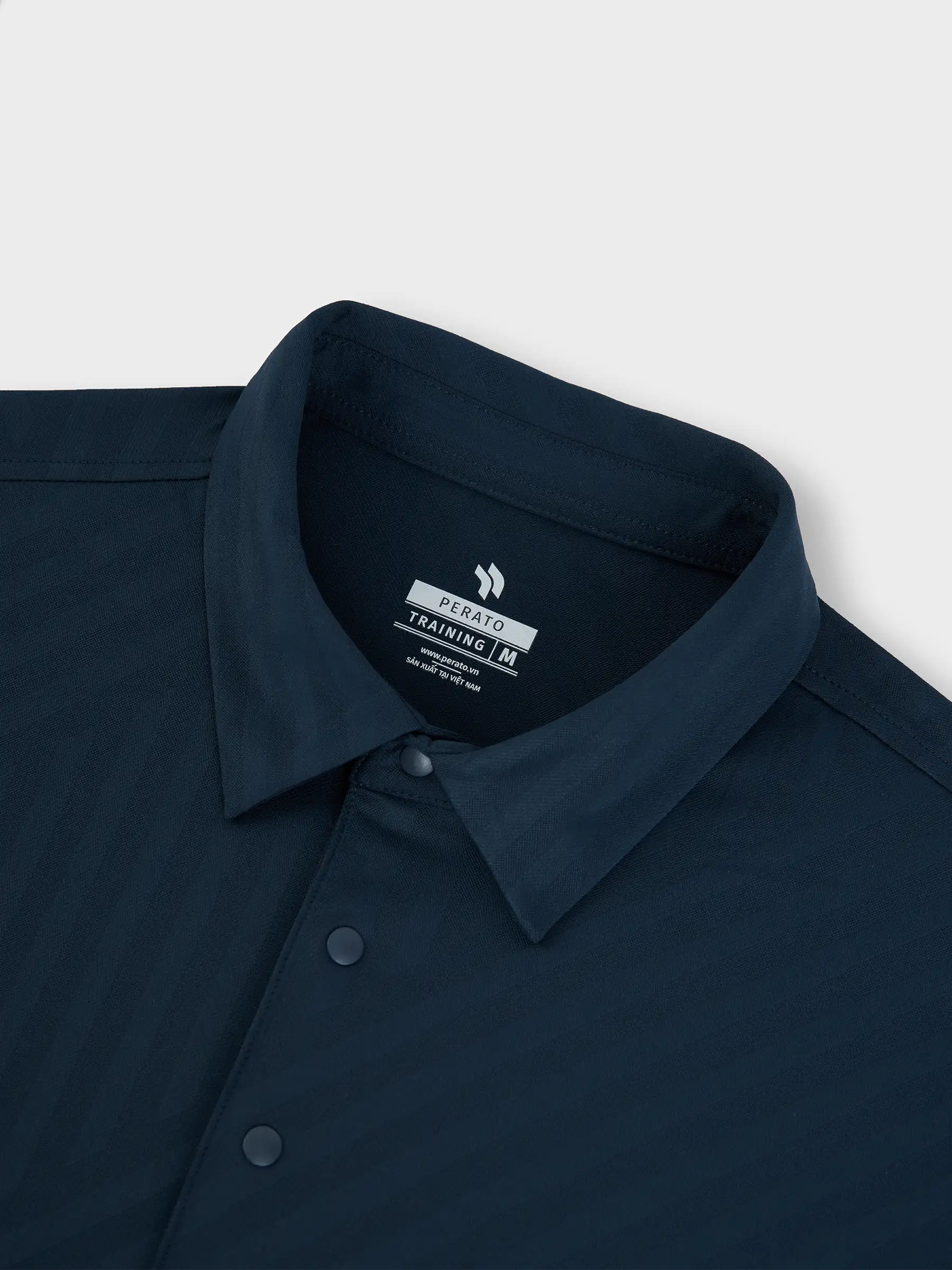 Áo Polo Nam PERATO Phong Cách Training Họa Tiết T0PLS5M034