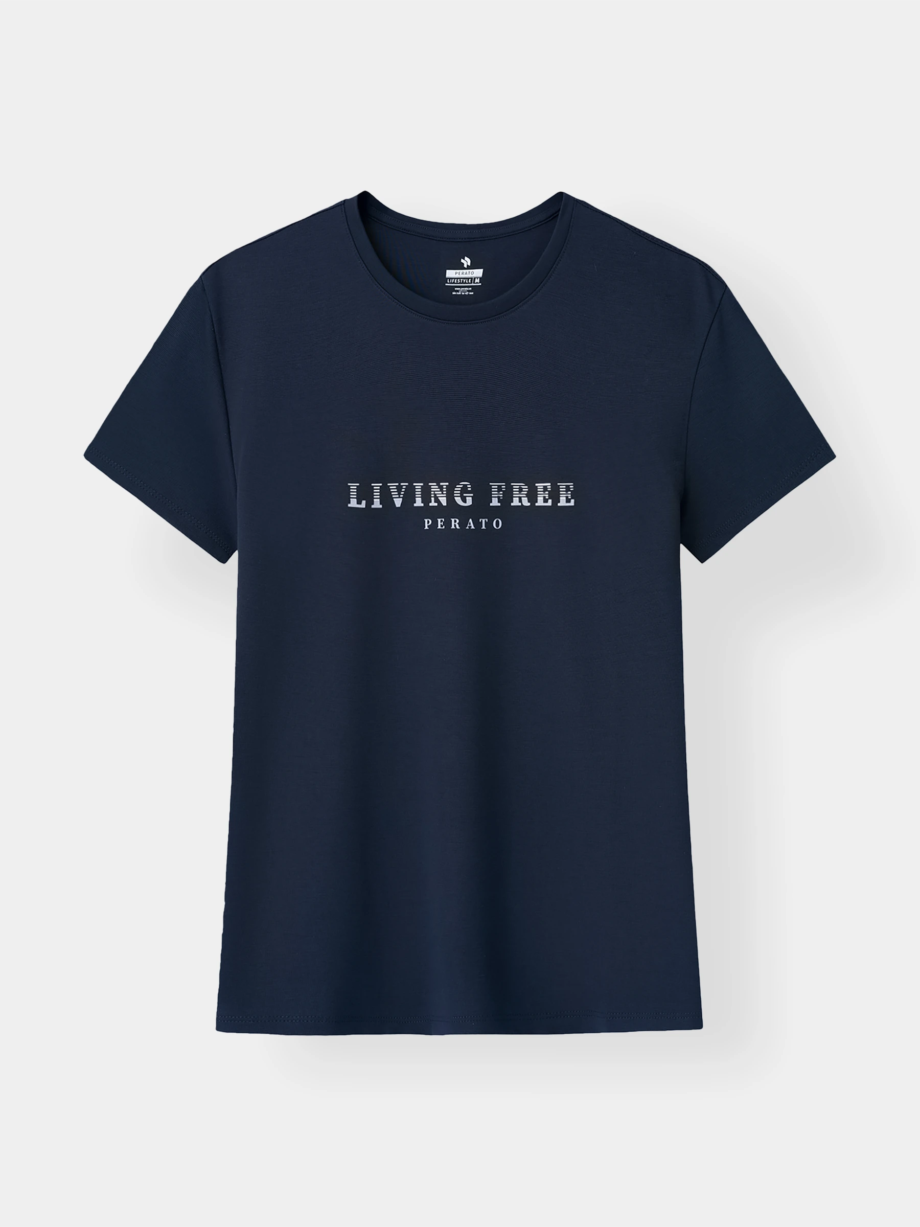 Áo Thun Nữ PERATO Phong Cách Lifestyle Phom Loosefit L0TSS5W025