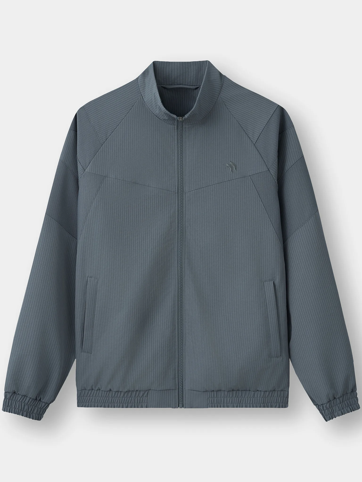 Áo Khoác Cổ Dựng PERATO Phong Cách Training Vải Hiệu Ứng TBKGW5M040