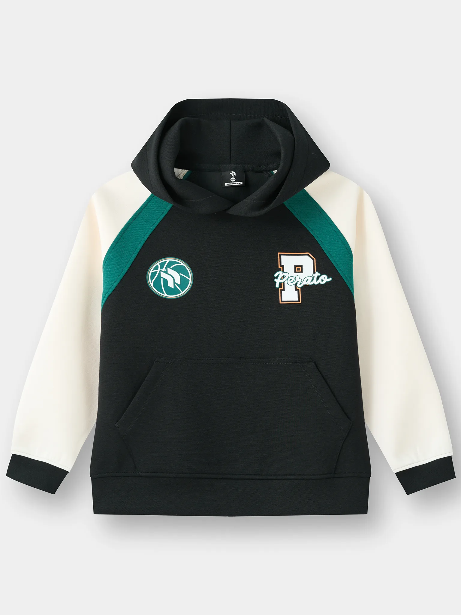 Áo Nỉ Hoodie Bé Trai PERATO Phong Cách Lifestyle BBHOW5B002