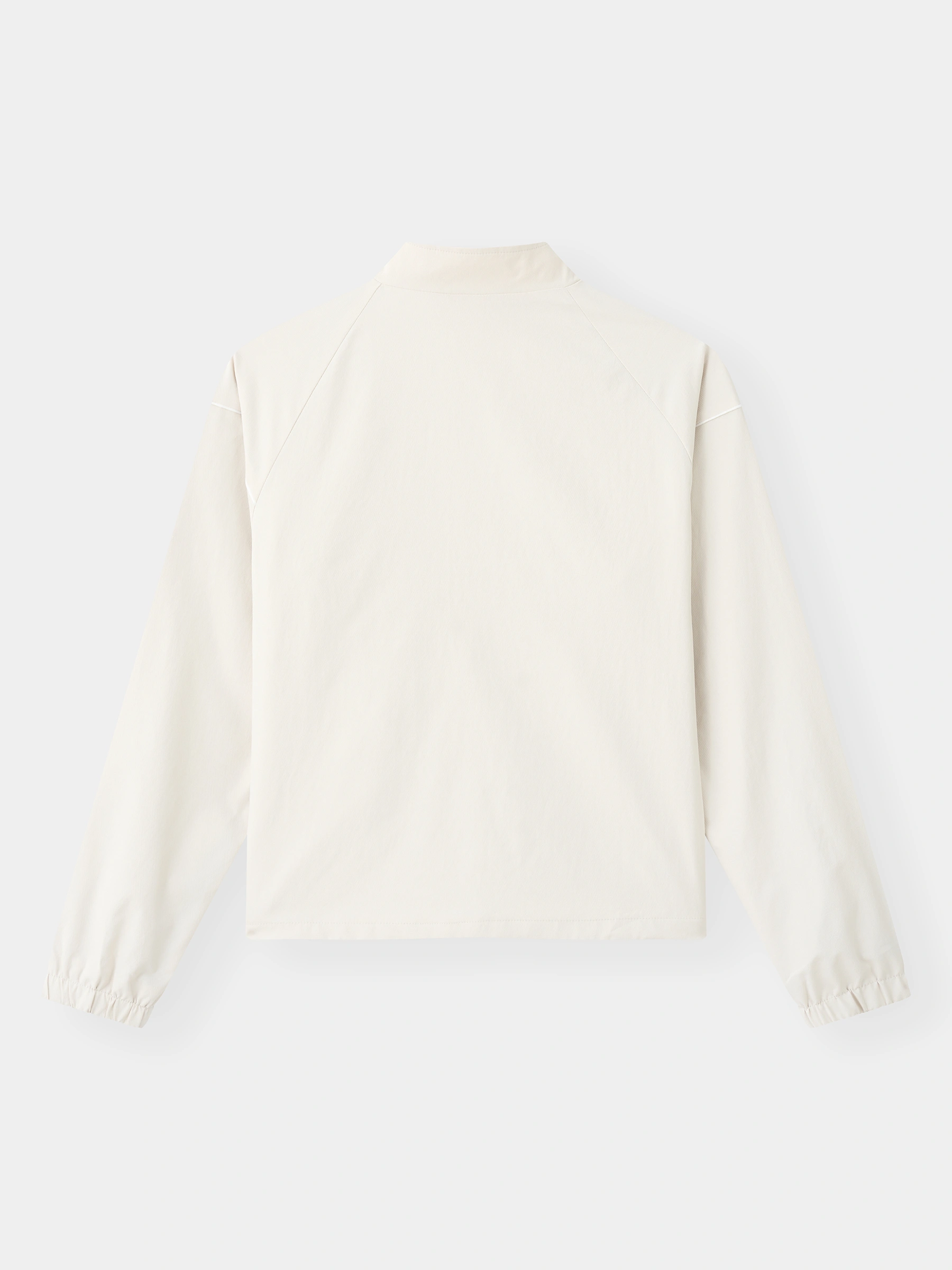 Áo Khoác Gió Nữ PERATO Cổ Dựng 2 Lớp Phối Line TBKGW5W024