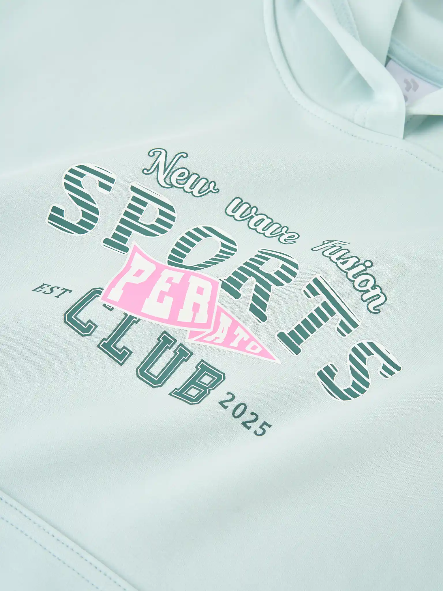 Áo Nỉ Hoodie Nữ PERATO Lifestyle In Cá Tính LBHOW5W001-LBHOW5W101