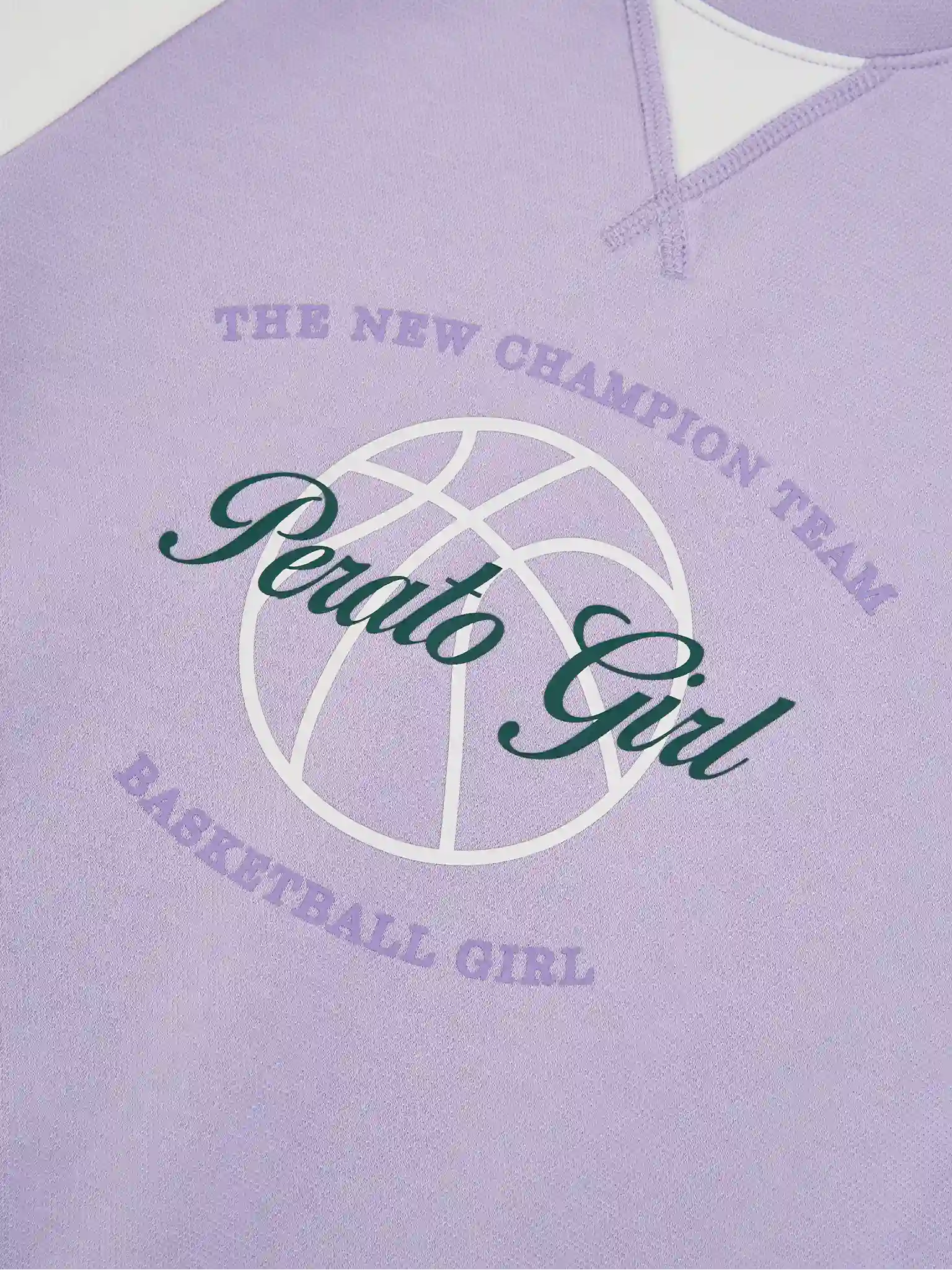 Set Bộ Nỉ Bé Gái PERATO Phong Cách Basketball Phom Regular BBNW5G010