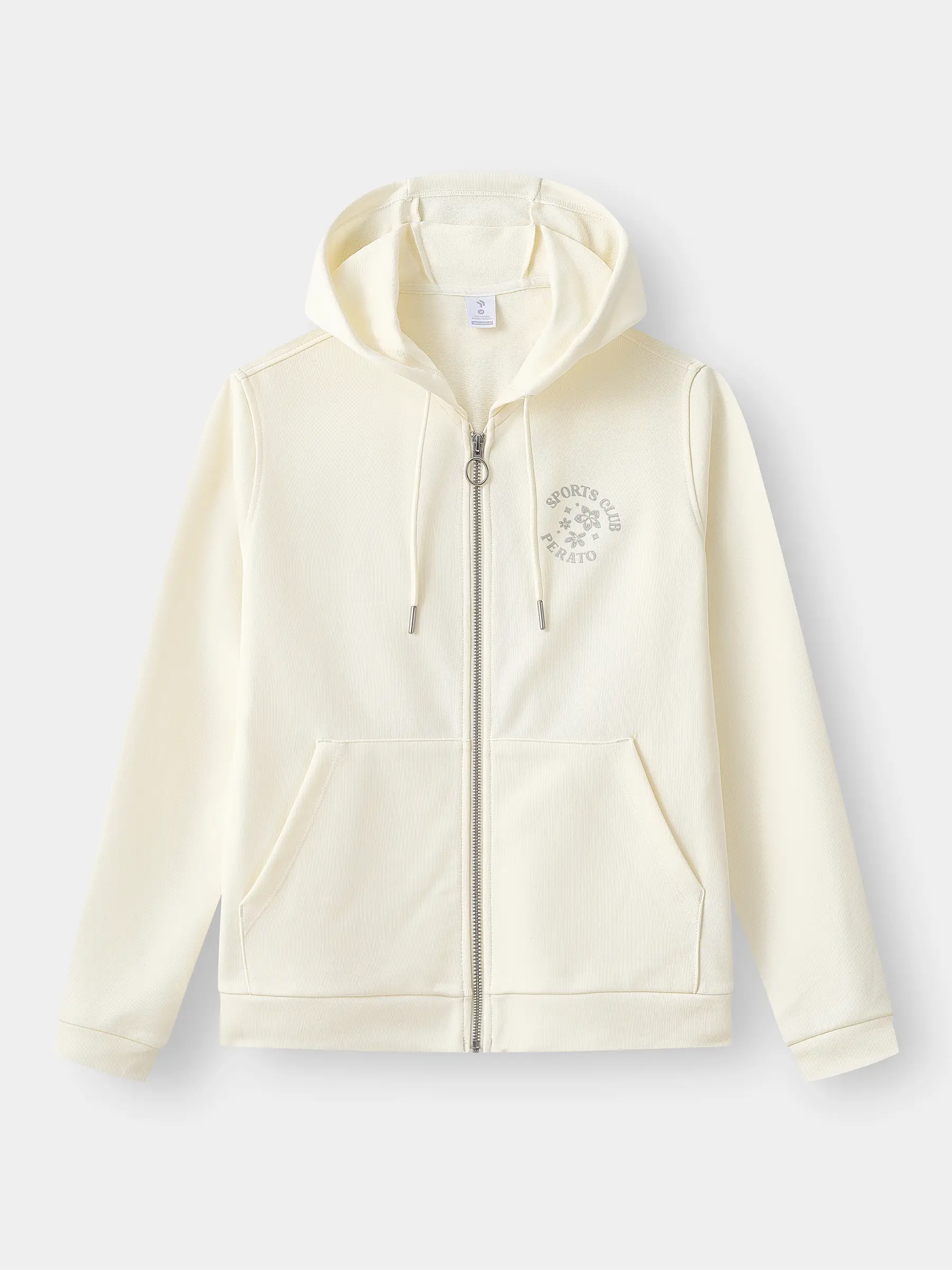 Áo Nỉ Khóa Nữ Có Mũ PERATO Phong Cách Lifestyle LBKNW5W026