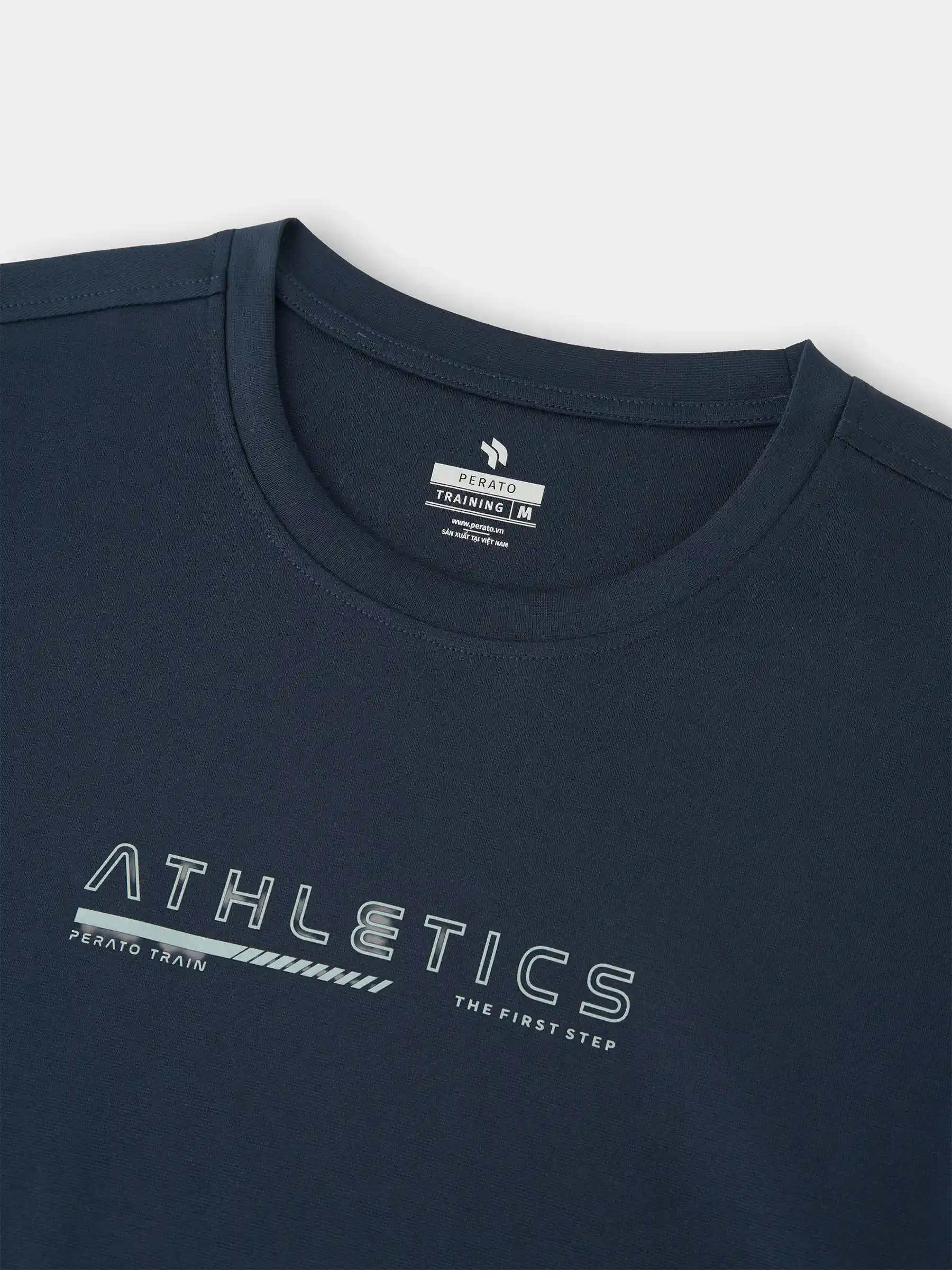 Áo Thun Dài Tay Nam PERATO Phong Cách Training T0TDW5M005