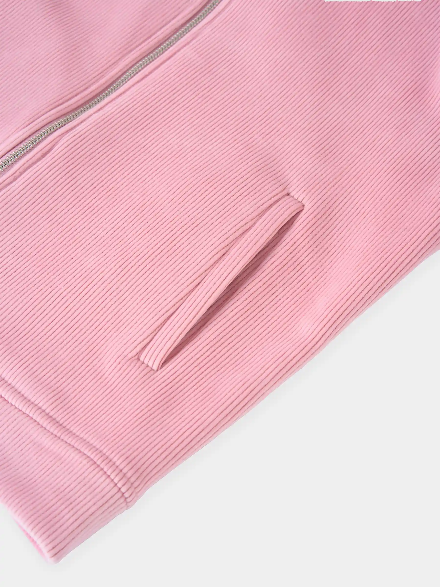 Áo Nỉ Nhung Kéo Khóa Nữ PERATO Lifestyle Phom Regular LBKNW5W013