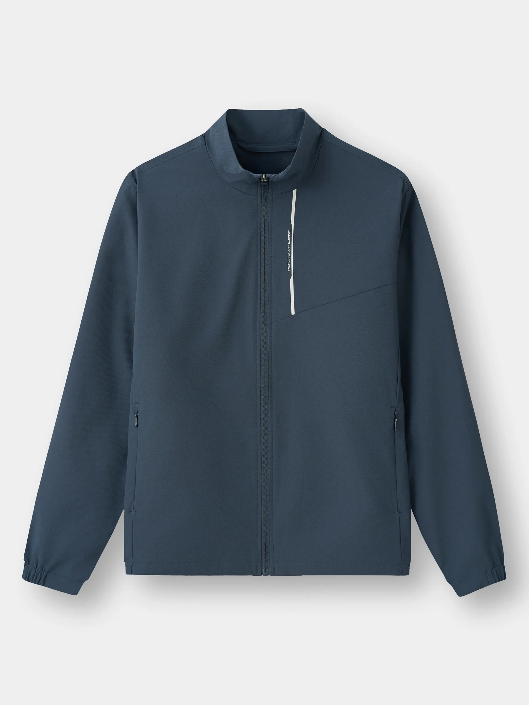 Áo Khoác Gió Nam Cổ Dựng PERATO Phong Cách Training T0KGW5M024