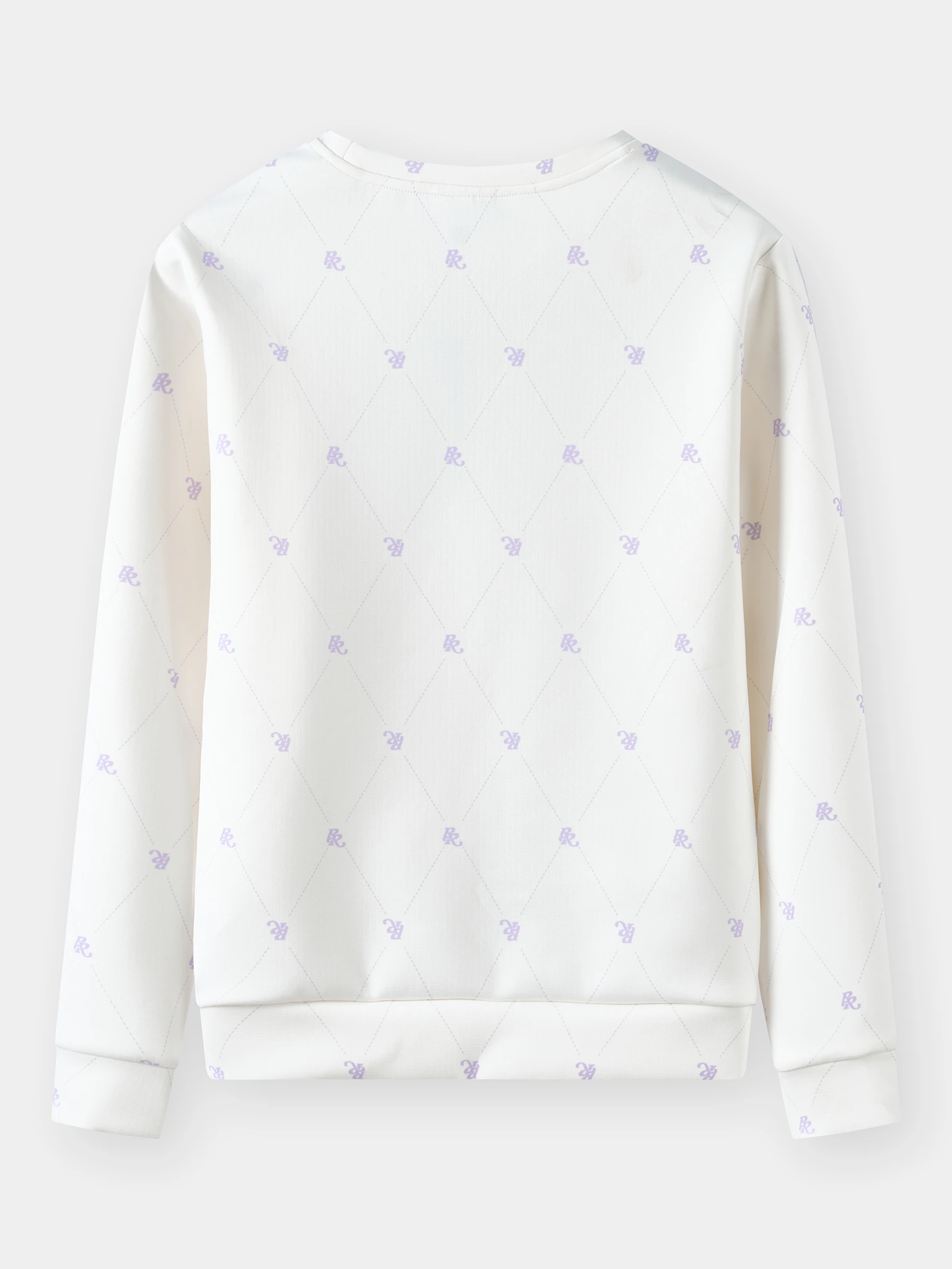 Áo Nỉ Nữ PERATO Phong Cách Lifestyle Họa Tiết Monogram L0ANW5W035