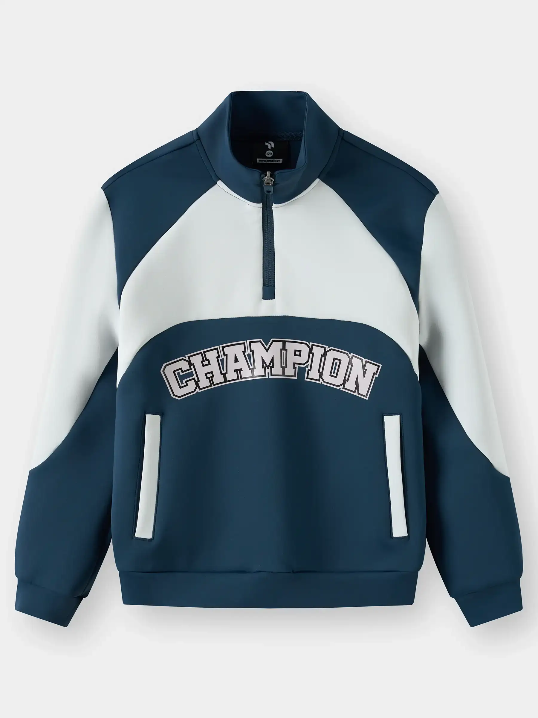 Áo Nỉ Bé Trai Cổ Khóa PERATO Phong Cách Basketball BBANW5B004