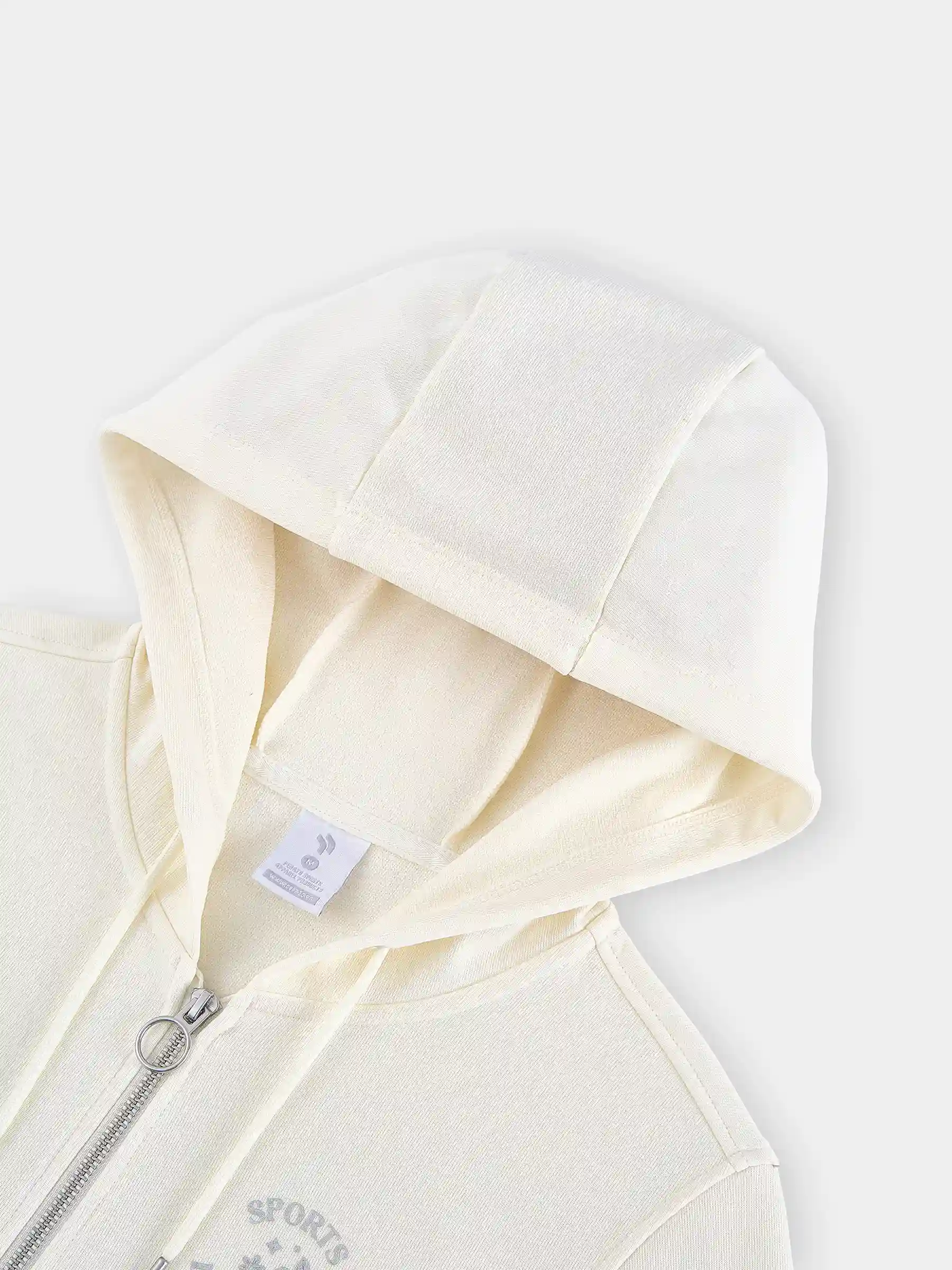 Áo Nỉ Khóa Nữ Có Mũ PERATO Phong Cách Lifestyle LBKNW5W026