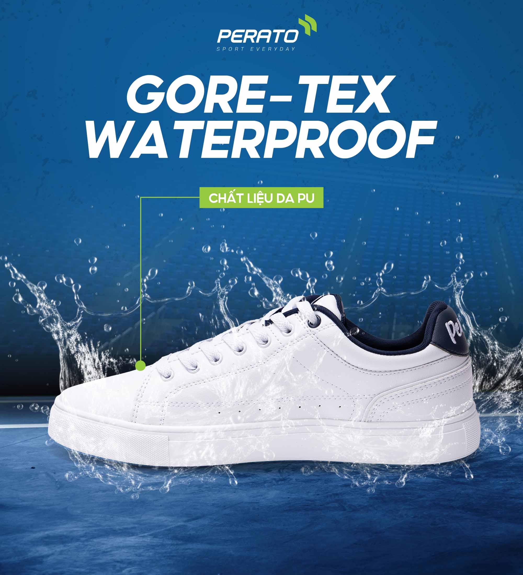 Giày Sneaker Nữ PERATO Phong Cách Lifestyle L0GIS5W009