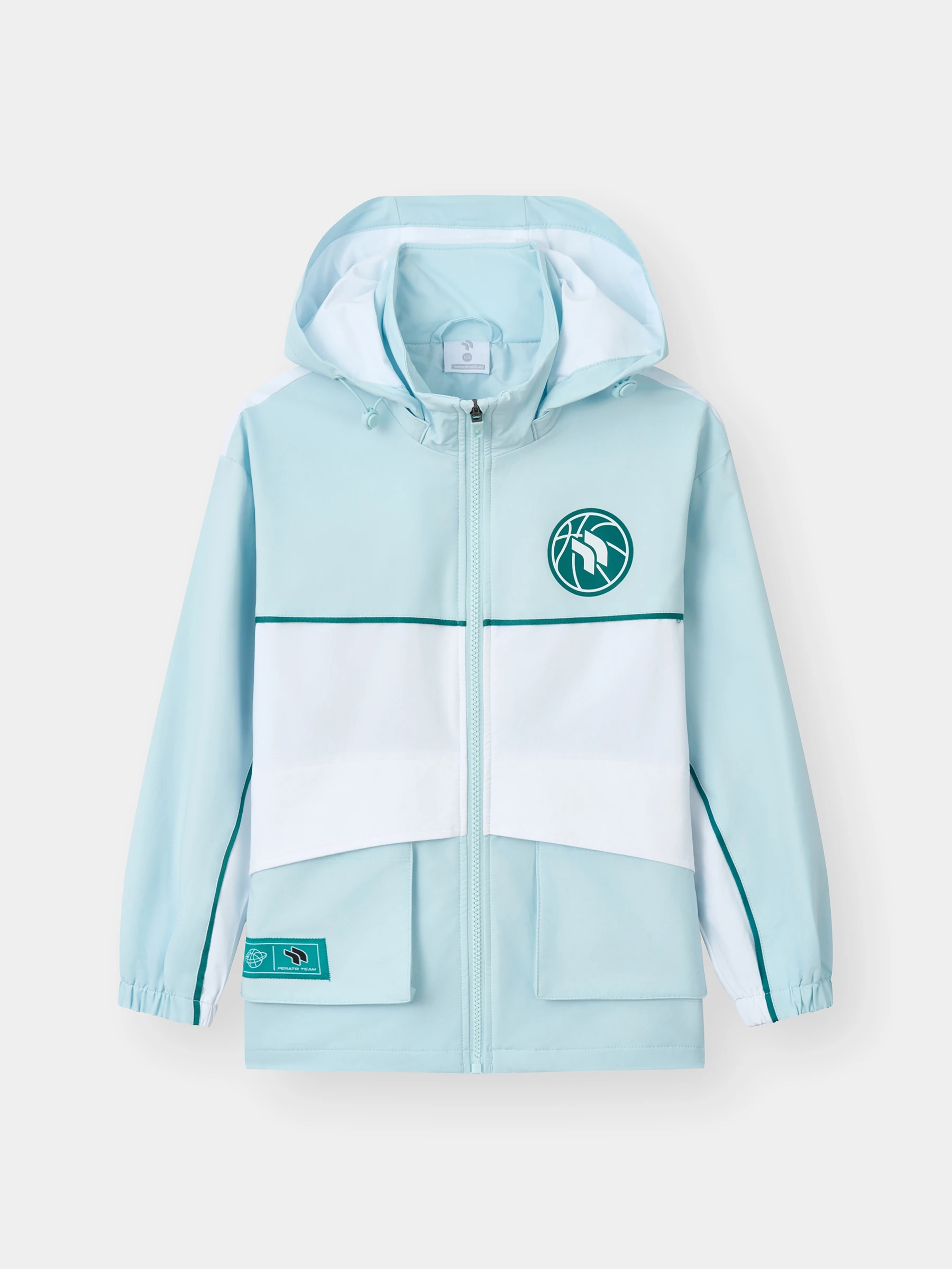 Áo Khoác Gió Bé Trai PERATO Phong Cách Running Can Phối R0KGW5B018