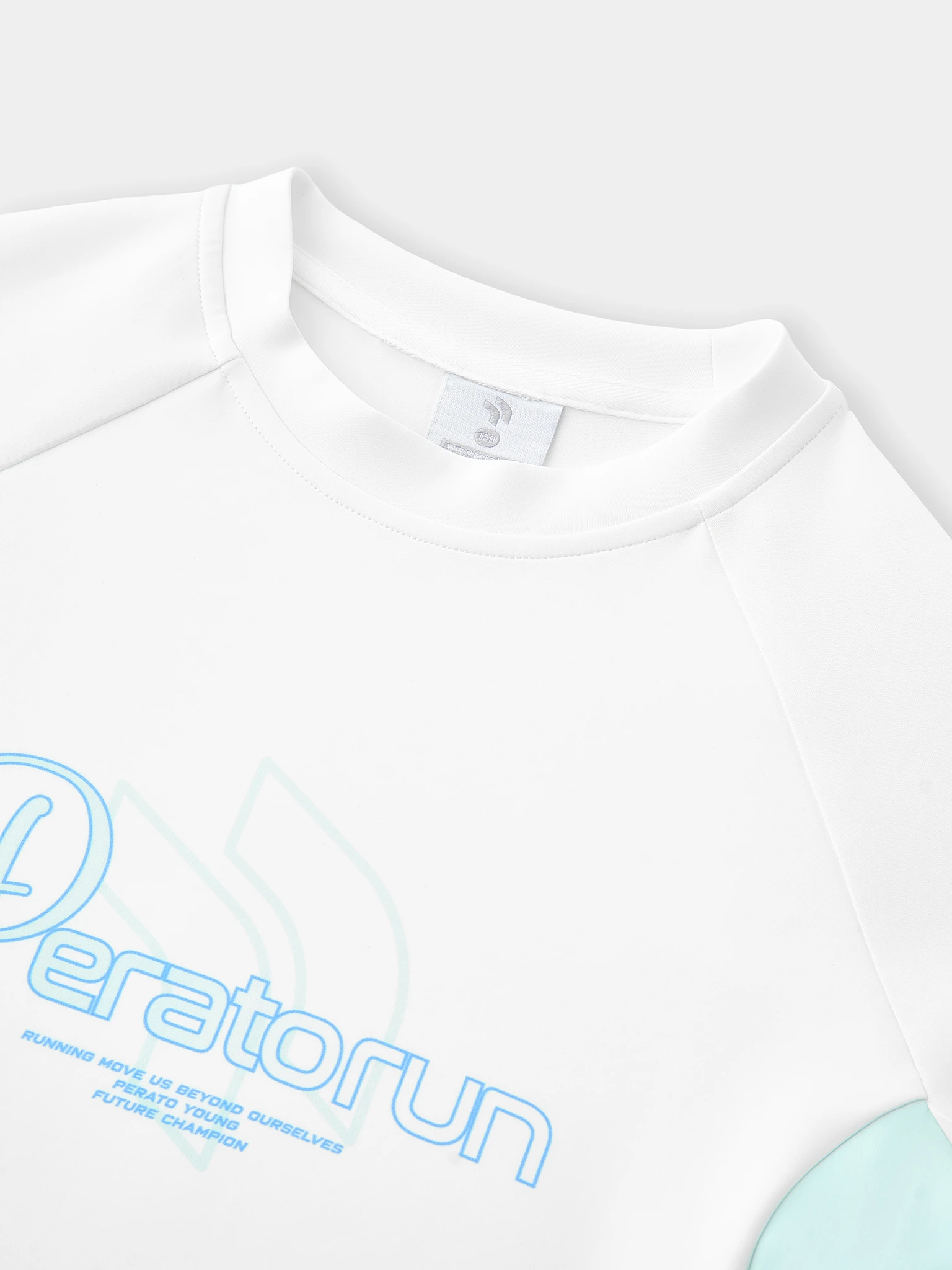 Áo Nỉ Bé Gái PERATO Phong Cách Running In Chuyển Nhiệt R0ANW5G009