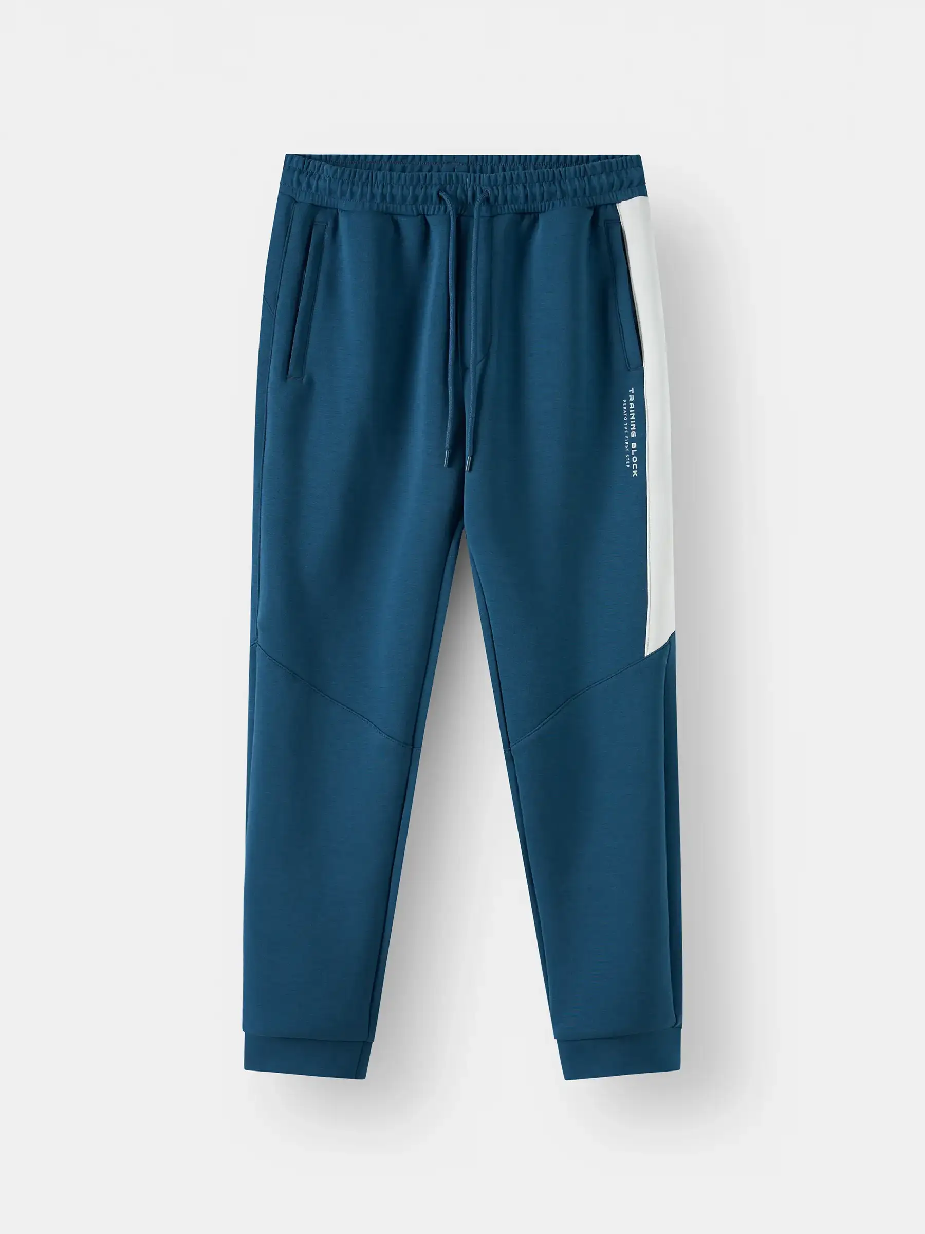 Quần Nỉ Nam Can Phối PERATO Phong Cách Training Phom Regular TBQNW5M012