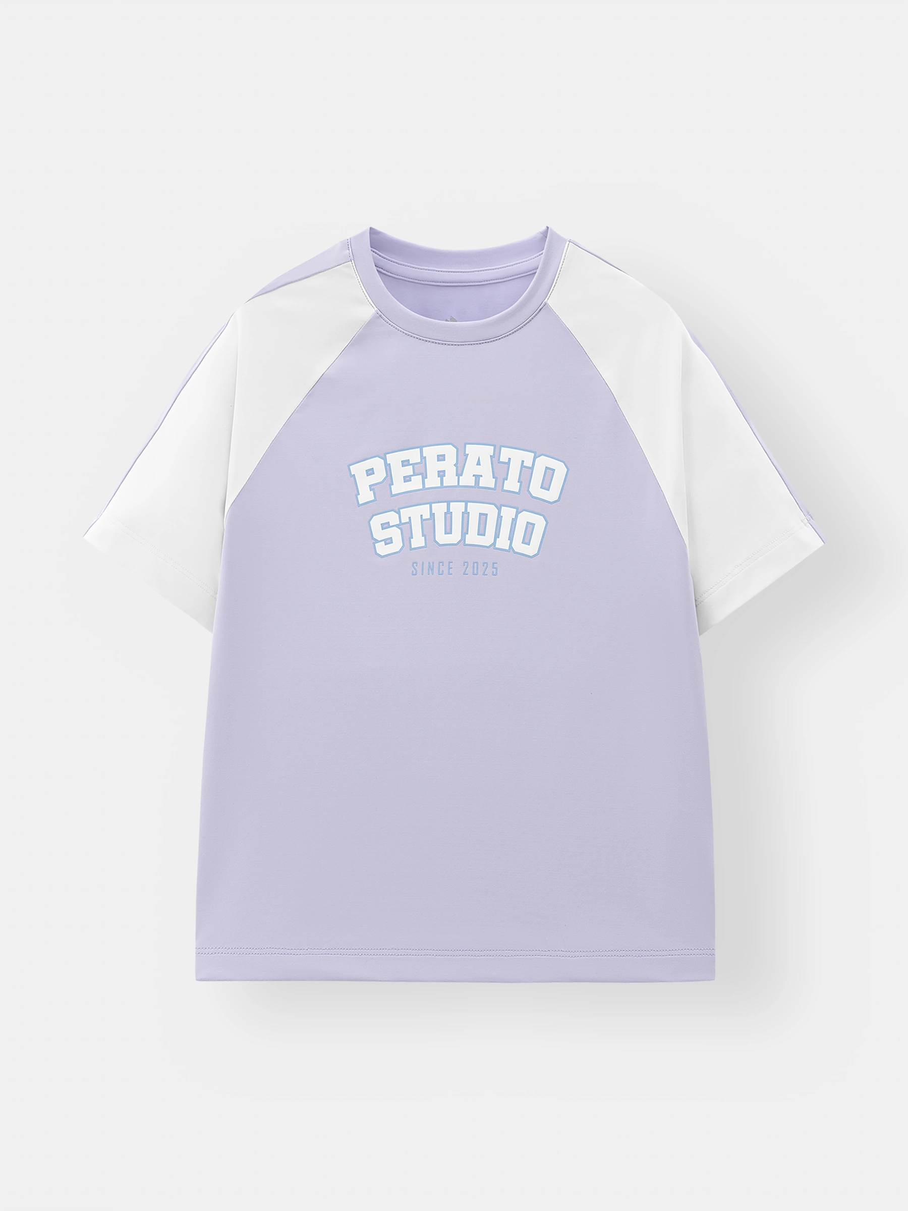 Áo Thun Bé Gái PERATO Tay Raglan Phong Cách Lifestyle L0TSS5G001