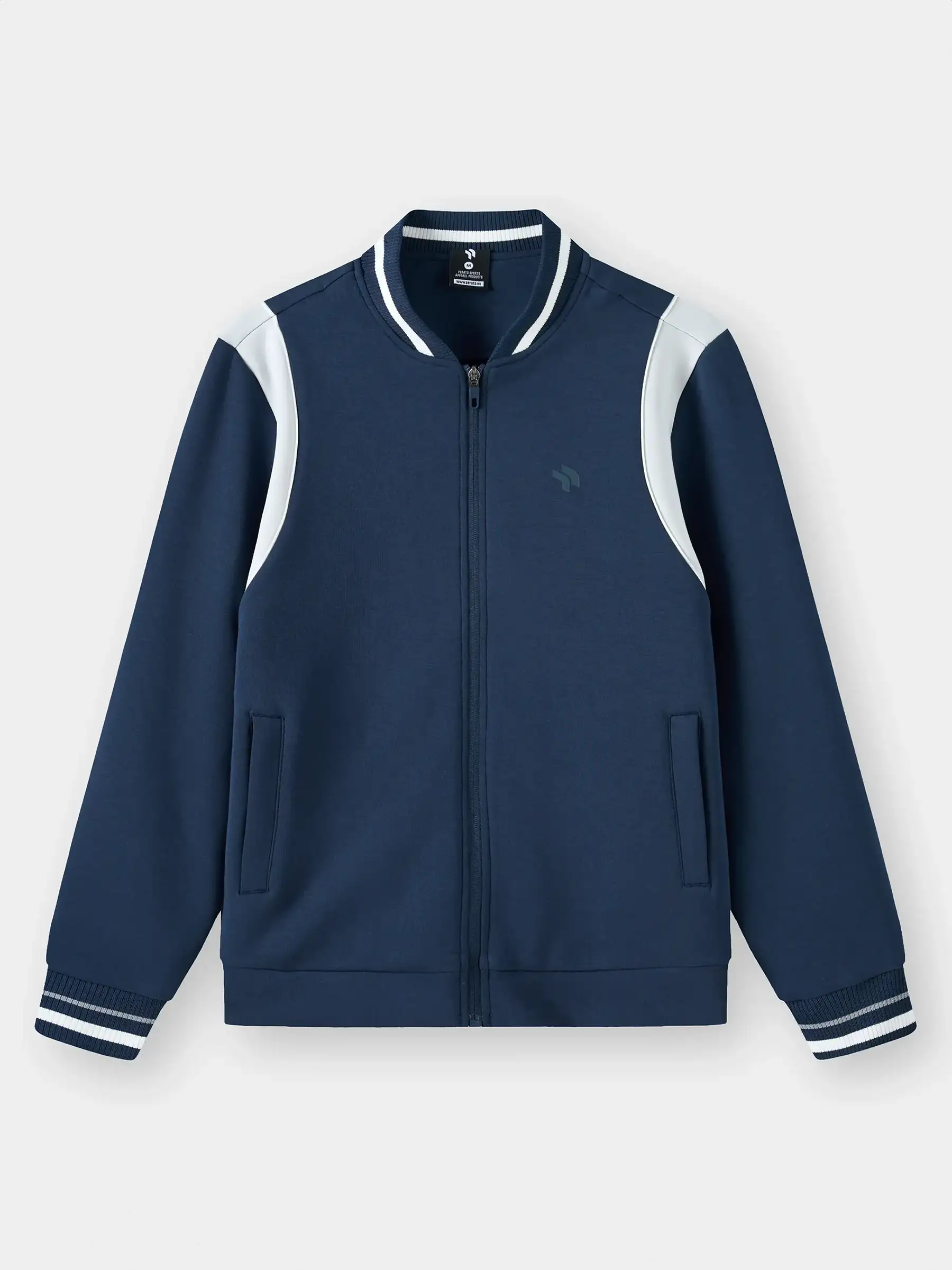 Áo Nỉ Nam PERATO Kiểu Bomber Can Phối Phong Cách Training TBKNW5M014